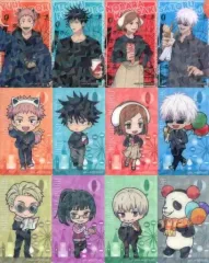 【中古】キャラカード 全12種セット ホログラムカード 「呪術廻戦 渋谷事変×よみうりランド」 グッズ購入特典