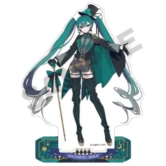 【中古】アクリルスタンド・アクリルパネル 初音ミク アクリルスタンド ブラックサーカス 「初音ミク POP UP SHOP ～エンジョイ大阪!2024～」