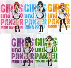 ガールズ&パンツァー　クリアファイル　セガコラボ　5枚×6セット クリアファイルセットA(5枚入り) 「セガコラボカフェ ガールズ