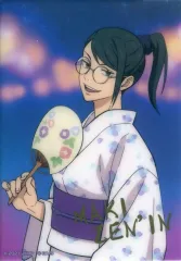 【中古】キャラカード 禪院真希(箔押し/レア) 「呪術廻戦 トレーディングクリアブロマイド/浴衣」