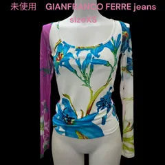 ジャンフランコフェレジーンズゴールド型押し未使用タグ付き ジャンフランコフェレジーンズゴールド型押し未使用タグ付き