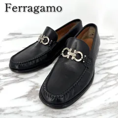 Ferragamo フェラガモ メンズ レザーシューズ ブラック 26.5 箱付 2025年最新】フェラガモ メンズ 靴 26.5の人気アイテム - メルカリ
