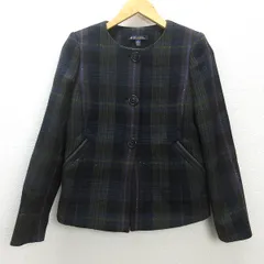 日本製【Brooks Brothers】ノーカラーウールジャケット　SIZEM 日本製【Brooks Brothers】ノーカラーウールジャケット SIZEM BROOKS