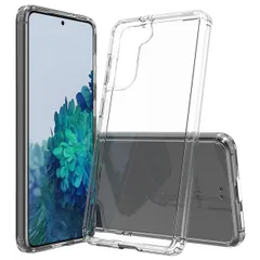 Galaxy S21 ケース SC-51B SCG09 ギャラクシーs21 耐衝撃 ハイブリット クリア ケース 【Color】 クリア