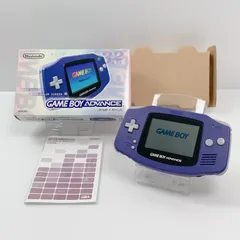 極美品 ゲームボーイアドバンス バイオレット GBA 動作確認済み Gameboy Advance ニンテンドー 任天堂