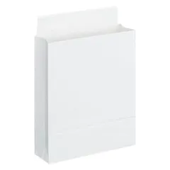 「現場のチカラ」 スーパーバッグ 宅配袋（紙製） 白 小サイズ 封かんシール付 1パック（10枚入）  オリジナル