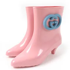 グッチ ホースビット〕ウィメンズ アンクルブーツブラック