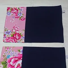 【台湾製生地使用】客家花布使用ランチョンマット D　2枚セット