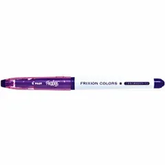 【10本セット】PILOT（パイロット）フリクションカラーズ SFC-10M-V バイオレット 紫色ック式 消えるカラーボールペン 日本製 学用品
