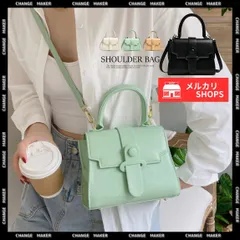 【送料無料】ショルダーバッグ 2way レディース 斜めがけ レザー調 スクエアカバン 小さめ シンプル 肩掛け ポシェット 手提げ バッグ 合皮 韓国ファッション フラップ磁石ボタン PUレザー 高級感 デート お出掛け 新品 未使用 CH1XIUF-014