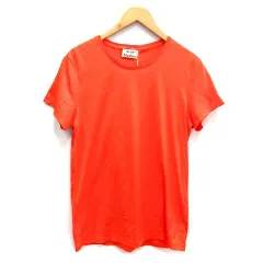 アクネストゥディオズ ACNE STUDIOS アクネ ストゥディオズ Acne Studios Tシャツ カットソー 半袖 クルーネック XS オレンジ /AN ■IBS81 メンズ メンズ  XSのサムネイル