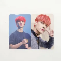 ATEEZ ウヨン wonderwall 5.0 特典 赤髪 THE MOMENTS : ATEEZ UNRELEASED GALLERY XYZ POPUP TOKYO wooyoung エイティーズ アチズ