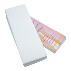 脱毛シート 脱毛ワックス用ペーパー 50枚入 (7cmx20cm) ストリップス ブラジリアンワックス ペーパー