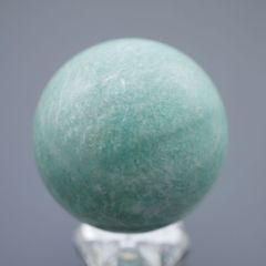 アマゾナイト 丸玉 222g 54.8mm 大玉/天然石・置物 原石 台座は付属しません