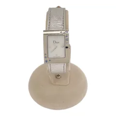 稼働 腕時計 Christian Dior ディオール D78-1094 クォーツ シェル文字盤 2025.7電池交換済 箱・ケース有 k405のサムネイル