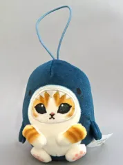 【中古】キーホルダー サメにゃん(ネイビー) 「mofusand 海の生き物にゃん コロぬい」