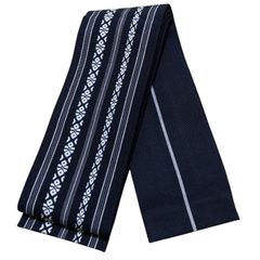 R-1388　角帯　紳士　紺　綿　着物用　浴衣用　メンズ