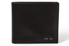 新品未使用✨PRADA プラダ　折り財布　サフィアーノ　ブラック　2M0738 2025年最新】2M0738の人気アイテム - メルカリ