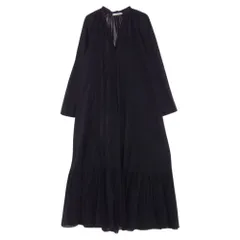 新品タグ付き 24ss プラージュ シャツワンピース リネン混 ブラック 新品タグ付き 24ss プラージュ シャツワンピース リネン混
