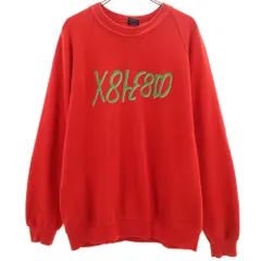 ボルコム 90s USA製 オールド 長袖 スウェット トレーナー L レッド VOLCOM メンズのサムネイル