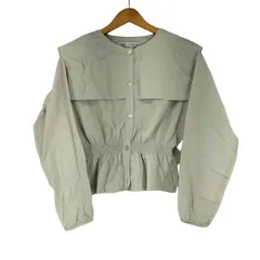 ザラ ZARA ビックカラー セーラーブラウス レディース  US XS