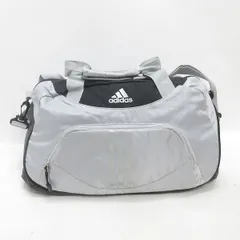 G■アディダス/adidas ボストンバッグ/ショルダー付き■灰/men's/31【中古】■