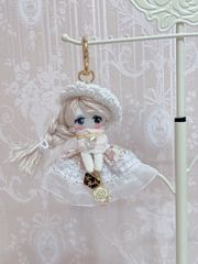 ꨄMiria✿　ドールチャーム　ハンドメイド　カントリードール　手作り人形 カントリードール 手作り人形 ハンドメイドドール - メルカリ