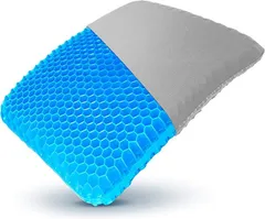 relax heal relaxheal ゲルクッション 椅子 ジェルクッション 車 座布団 40x37cm(グレー)