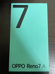 OPPO Reno7A ※【used品】の為気になる方はお控えください。 OPPO Reno7A ※【used品】の為気になる方はお控えください