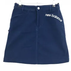 ニューバランスゴルフ スカート ネイビー ポケット口ロゴ白 ストレッチ レディース 1(M) ゴルフウェア New Balance