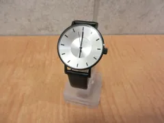 【ジャンク】KLASSE14 クラスフォーティーン 腕時計 アナログ ブラック シルバーカラー 36mm 電池切れのサムネイル