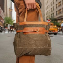 CZECH VINTAGE TOUR TOTE　チェコ軍 ビンテージツアーバッグ生地使用 トートバッグ【T.K GARMENT SUPPLY】