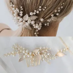 髪飾り かんざし パール 結婚式 成人式 卒業式 和装 洋風 着物 留袖 振袖 訪問着 色打掛 袴 浴衣 シルバー ゴールド ヘアアクセサリー お呼ばれ 前撮り 日本髪 30代 40代 50代