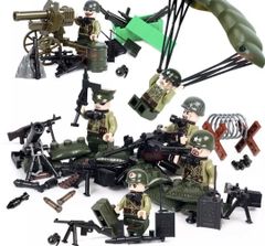 ブロックのおもちゃ レゴ互換 ミリタリーミニフィグシリーズ【アメリカ軍】 01