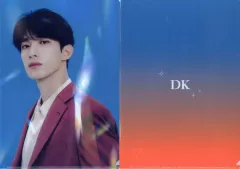 【中古】クリアファイル ドギョム A4クリアファイル2枚セット 「SEVENTEEN WORLD TOUR [BE THE SUN] - JAPAN」