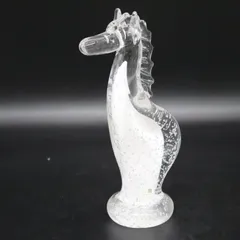 【 美品 】Multi Glass(マルティグラス)高さ20.5㎝ 「馬」 置物 美品 】Multi Glass(マルティグラス)高さ20.5㎝ 「馬」 置物