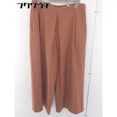 ◇ green label relaxing UNITED ARROWS ワイドパンツ サイズ40 ブラウン系 レディース  【中古】 【1109300007777】