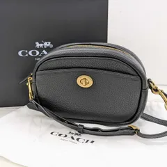 美品 COACH コーチ C5809 レザー ショルダーバッグ クロスボディバッグ