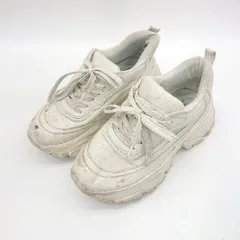 ◇ Θ SLY スライ 厚底 ローカットスニーカー サイズS ホワイト レディース E  【1412090036330】のサムネイル