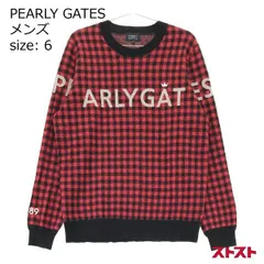 PEARLY GATES パーリーゲイツ 2021年モデル カシミヤ ニットセーター ロゴ 6 ［240001867128］
