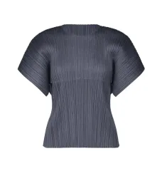 プリーツプリーズマンスリー8月ワンピースDARK NAVY4サイズ プリーツプリーズ8月マンスリーワンピース PLEATS PLEASE 3