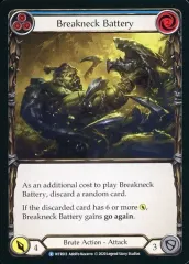 【中古】Flesh and Blood WTR013[R]：Breakneck Battery (3)