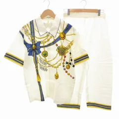 80's ヴィンテージ昭和レトロ レナウン製 ダイヤ柄 ポロニット セーター M