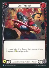 【中古】Flesh and Blood HNT176[R]：Cut Through (1)/切り裂き (1)