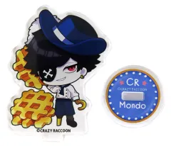 【中古】アクリルスタンド・アクリルパネル Mondo デフォルメアクリルスタンドB 「Crazy Raccoon×GiGO コラボカフェ」