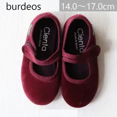 【新品・未使用】Cienta/ シエンタ ストラップシューズ ベロア 靴 burdeos 23-28サイズ(14.0-17.0cm)  500-050,500-075（キッズ ベビー）