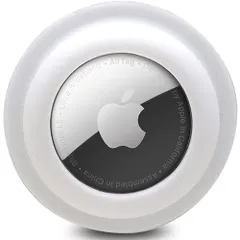 新品 Miimall 対応Airtags 保護ケース 粘着式タイプ Apple Airtags シリコンバンパー 紛失防止 キズ防止 軽量小型 Airtag 防塵 カバー エアタグケース（ホワイト）