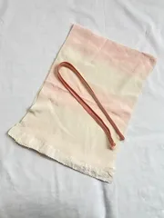 帯揚げ 帯締め セット ピンク白グラデーション礼装用 冠婚葬祭 女性 婦人 レディース 和装小物 和装 着物 留袖 訪問着 振袖　kimono #きもの猫田 N0098