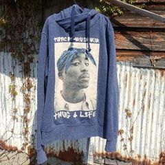 TUPAC 2PAC HIPHOP スウェット パーカー
