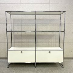美品】USM Haller/USMハラー キャビネット ピュアホワイト 2列3段